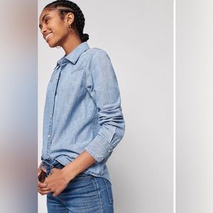 Out West shirt Faherty NWT small